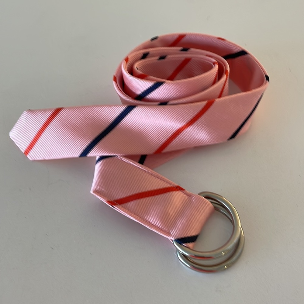J. Crew Pink Fabric Belt